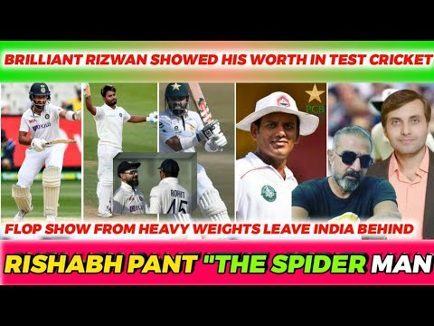 Pant again showed seniors how to handle pressure | Brilliant Rizwan save the day for Pakistan