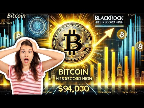 Bitcoin Hits $94,078! 🚀 BlackRock &amp; Trump’s Crypto Moves Shake the Market