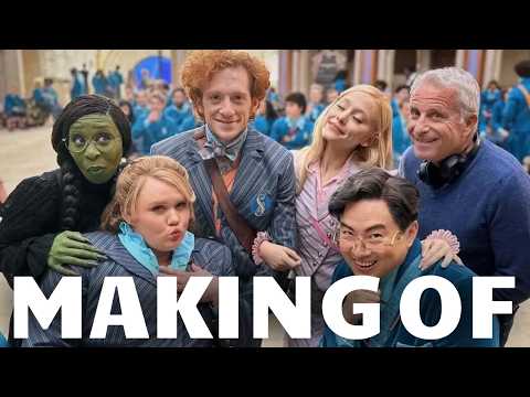 Making Of WICKED (2024) - Best Of Behind The Scenes, On Set Bloopers &amp; Set Visit With Ariana Grande