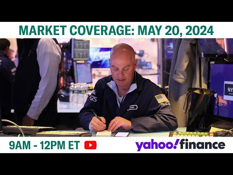 Stock market today: Nasdaq touches new record, Dow struggles to top 40,000 again | May 20, 2024