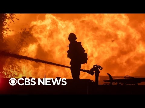 California authorities give update on L.A. fires and announce school closures