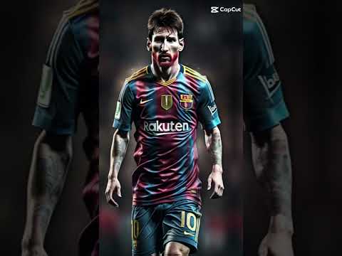 How AI Imagine Lionel Messi ? With Barcelona! #Lionelmessi #ai