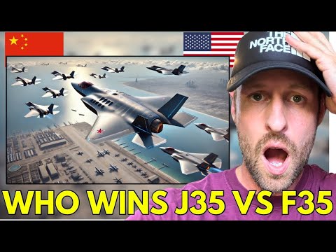 British Army Veteran Reacts China’s J-35: Rival to the F-35 or Replica?