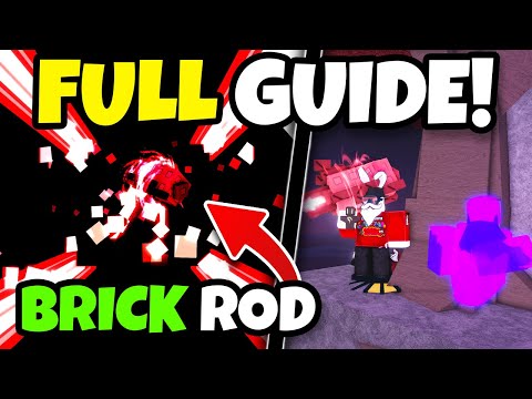 FULL GUIDE To UNLOCK BRICK ROD In FISCH Roblox!