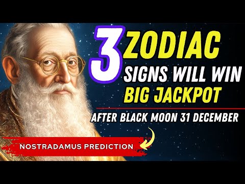 Nostradamus Predicted Success for 3 Zodiac Signs WILL BECOME RICH after December 31, 2024!