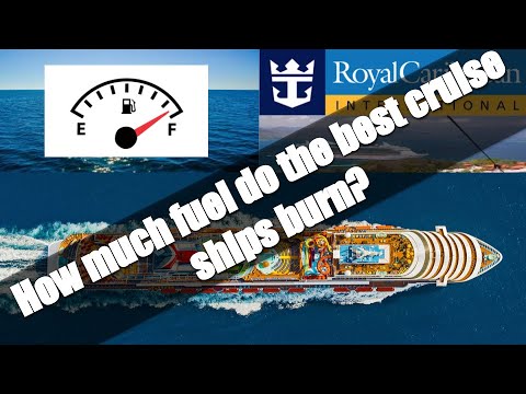 How much fuel do the best cruise ships burn?