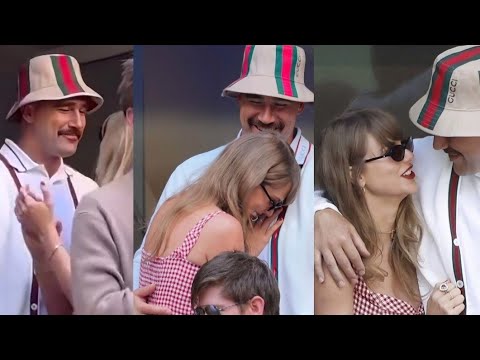 Taylor Swift and Travis Kelce Obsessing Over Each Other at US Open Tennis for 8 Minutes straight...