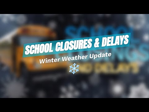 🚫 School Closures &amp; Delays: What You Need to Know! ❄️