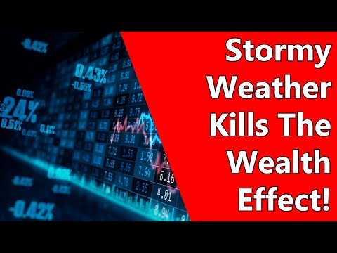 Stormy Weather Kills The Wealth Effect!