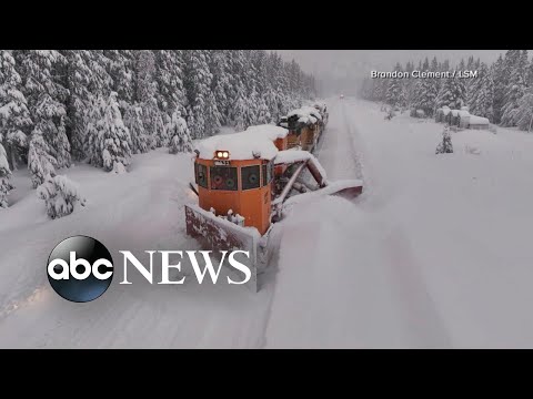 States brace for heavy snow, powerful winds l GMA