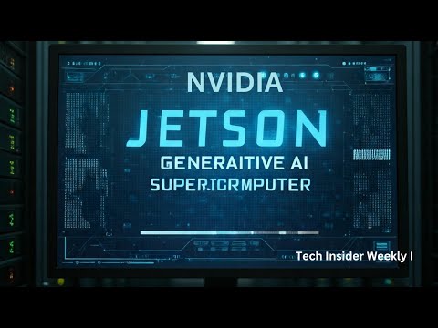 Unlocking the Power of Jetson Generative AI Supercomputer!