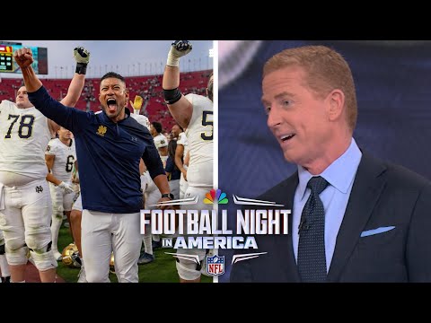 Marcus Freeman, Notre Dame agree to long-term contract extension | FNIA | NFL on NBC