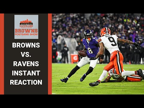 CLEVELAND BROWNS VS. BALTIMORE RAVENS INSTANT REACTION: Worst season ever is over