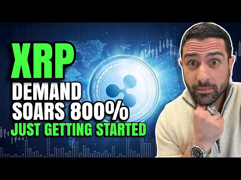 XRP RIPPLE DEMAND SOARS 800% | BITCOIN TO HIT $180,000 BEFORE NEXT HALVING IN 2024