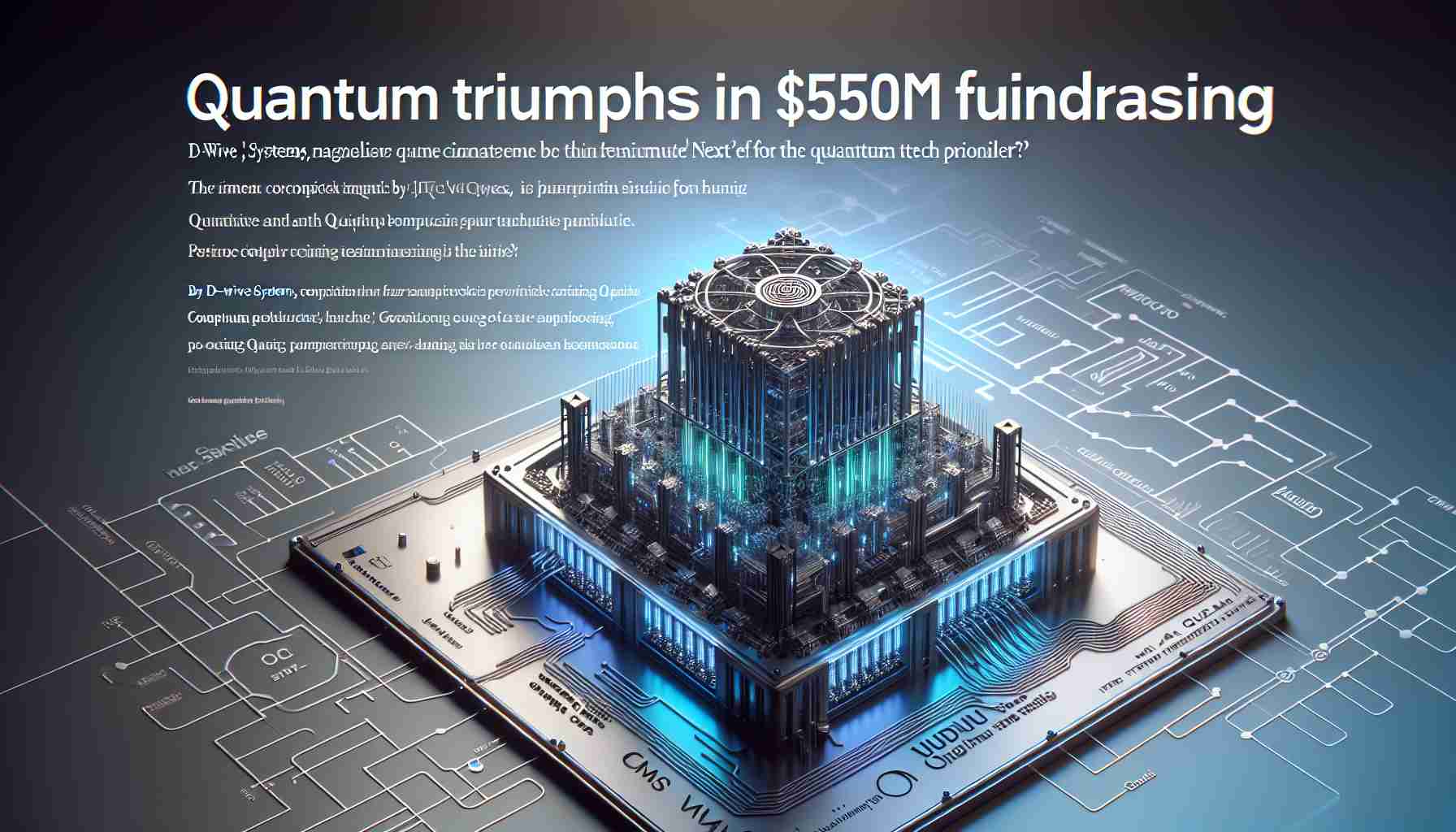 D-Wave Quantum Triumphs in $150M Fundraising! What’s Next for the Quantum Tech Pioneer?